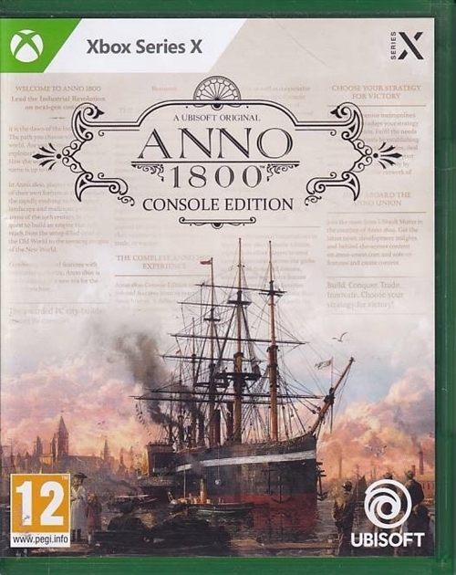 Anno 1800 Console Edition - XBOX Series X (A Grade) (Used) (eng)